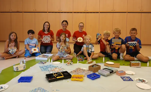 Spiel, Spaß und viel Kreativität bei der Sommerferienbetreuung. | Foto: Palfinger