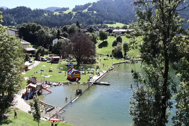 Zum krönenden Abschluss der ORF Sommerfrische im Bezirk Kufstein gings an den Reither See.  | Foto: Martina Obertimpfler 
