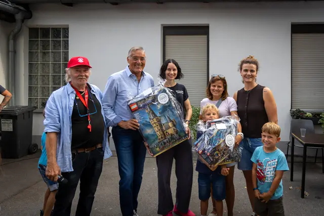 Es gab tolle Lego-Preise zu gewinnen. | Foto: Gemeinde Strasshof