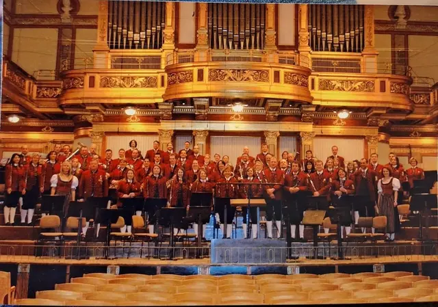 Musik verbindet eben: Der Musikverein Oberlaa war auch schon im Goldenen Musikvereinssaal zu Gast. | Foto: Musikverein Oberlaa