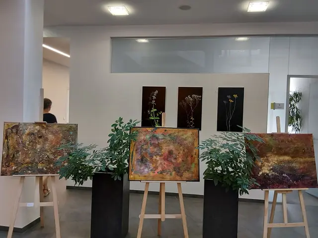 Die Ausstellung kann noch bis 15. September in der Raiffeisenbank Nestelbach-Eggersdorf besichtigt werden. | Foto: HSL
