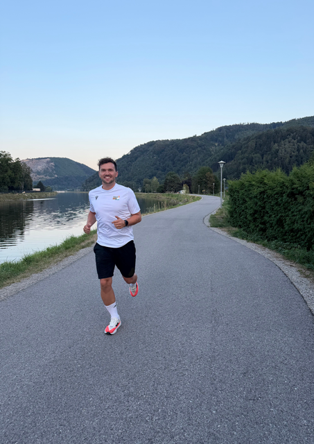 Premiere in Gratwein-Straßengel: Lukas Hasler veranstaltet den Grat² MurRun. | Foto: Hasler