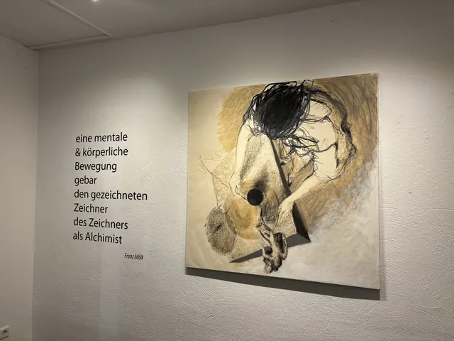 Alte Kunst trifft auf eine moderne Bildsprache: Franz Mölk verbindet historische Motive mit ungewöhnlichen Perspektiven. | Foto: Martina Obertimpfler 