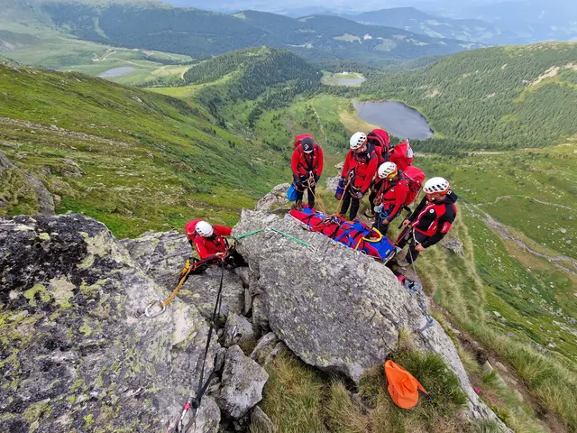 Die Bergretter aus der Region Murau-Murtal sind auch im Herbst im Einsatz.