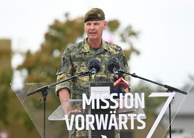 Generalleutnant Harald Vodosek wird neuer Generalstabschef. Das gab das Verteidigungsministerium am Donnerstag bekannt. | Foto: APA-Images / APA / HELMUT FOHRINGER