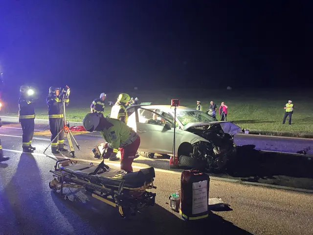 Schwerer Unfall in Heiterwang. | Foto: ZOOM-Tirol