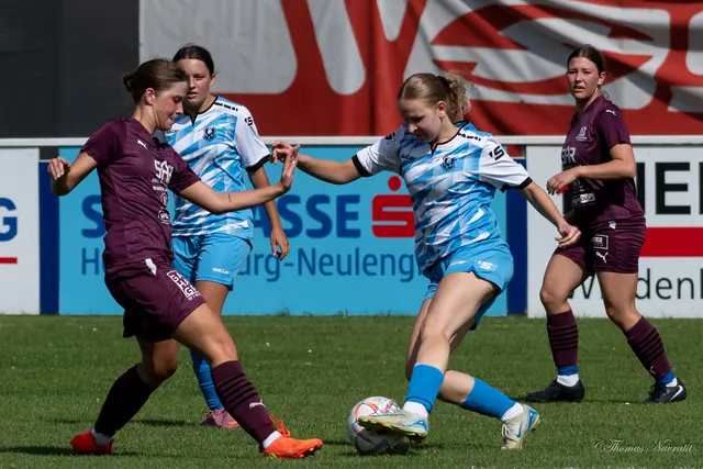 Auch die noch sehr junge Lisa Ambichl (rechts) überzeugte mit einer starken Leistung und bewies, dass sie ein wichtiger Teil der Zukunft des SCH-Frauenteams ist. | Foto: Thomas Navratil 