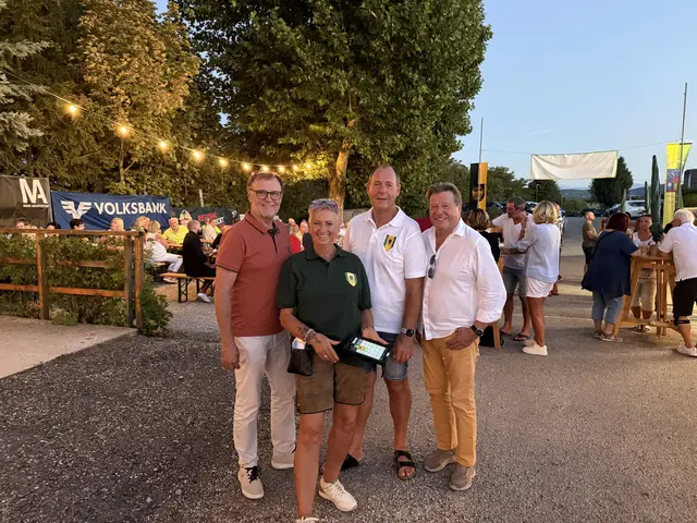 Stadtrat Werner Stöberl, Ulli Wildeis, Kleingarten-Obmann Johann Erdl und Stadtrat Helmut Mayer. | Foto: SPÖ Krems