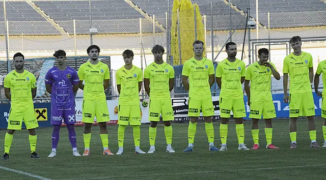 die Startelf "(abgeschnitten!")