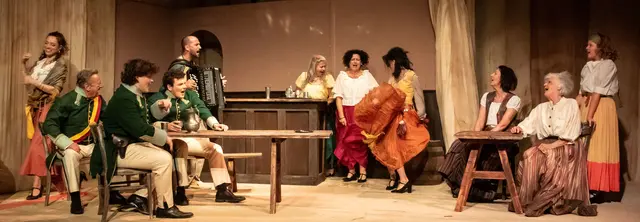 Das Ensemble sorgte für spanisches Flair | Foto: Gerhard Maly