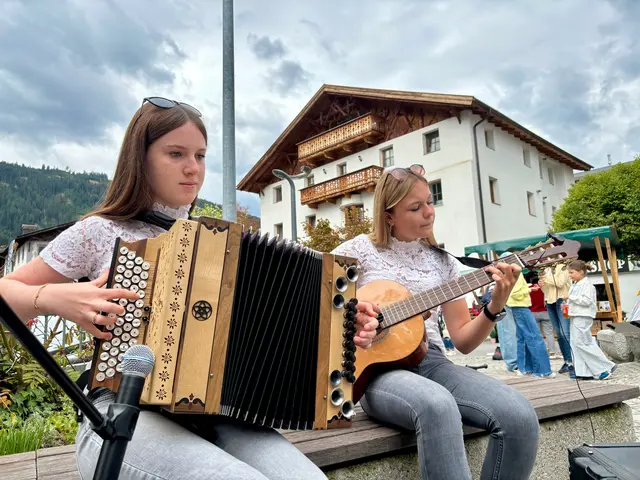Aufg'spielt am Marktplatz - wer es auch tun will, kann sich jederzeit melden. | Foto: Hassl