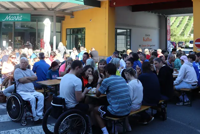 Der Hubmann-Innenhof war gut gefüllt | Foto: Gerhard Langmann