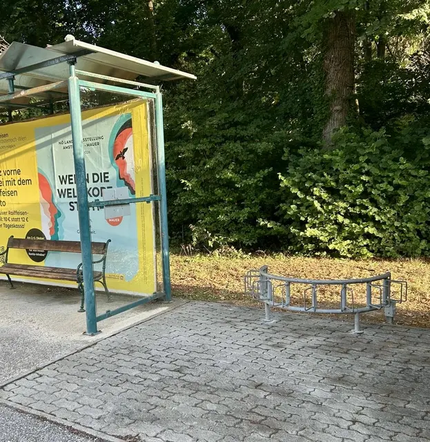 Die neuen Radständer beim Nobertinum. | Foto: VP Tullnerbach