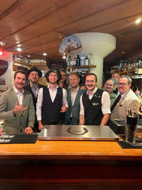 Finalisten im Ginhouse. | Foto: Austrian Bartenders Guild