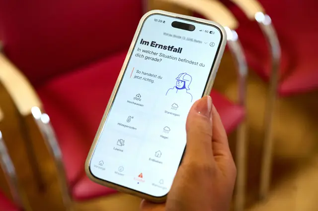 Europas erste Zivilschutz-App "Ziva" verbindet Risikoanalyse, personalisierte Vorsorgeempfehlungen und Echtzeit-Warnmeldungen. | Foto: BMI Karl Schober 