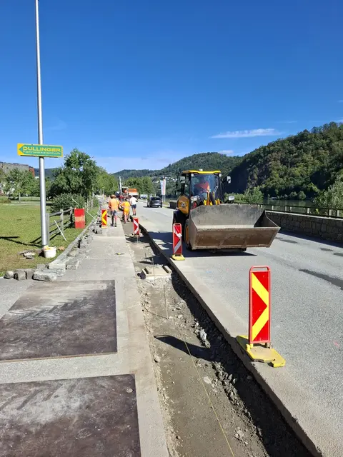 Vichtenstein erneuert derzeit sein Straßennetz auf mehreren Ebenen. Die B130 Nibelungenstraße wird im Bereich der Ortsdurchfahrt Kasten auf zwei Kilometern saniert, ebenso die L1159 Vichtensteiner Landesstraße. Bundes- und Landesstraße werden hier von der Landesstraßenverwaltung saniert. | Foto: Gemeinde Vichtenstein
