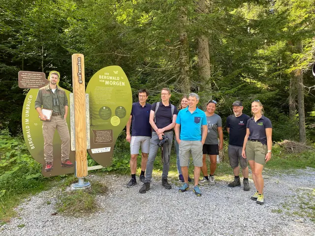 Am 1. September 2026 wurde "grad°wandern", der neue Themenweg im Naturpark Weißbach, offiziell eröffnet. | Foto: TVB Salzburger Saalachtal