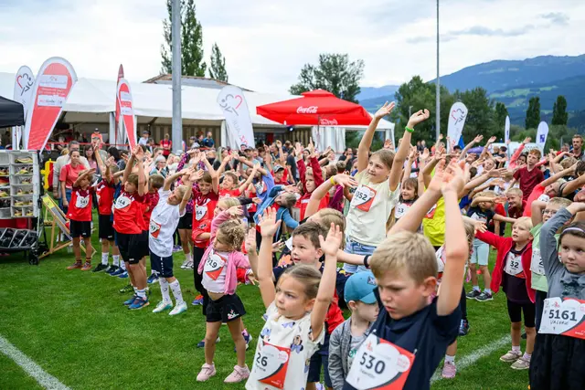 Auch mehr als 200 Kinder waren dabei. | Foto: Christian & Daniela Moser | Foto Moser