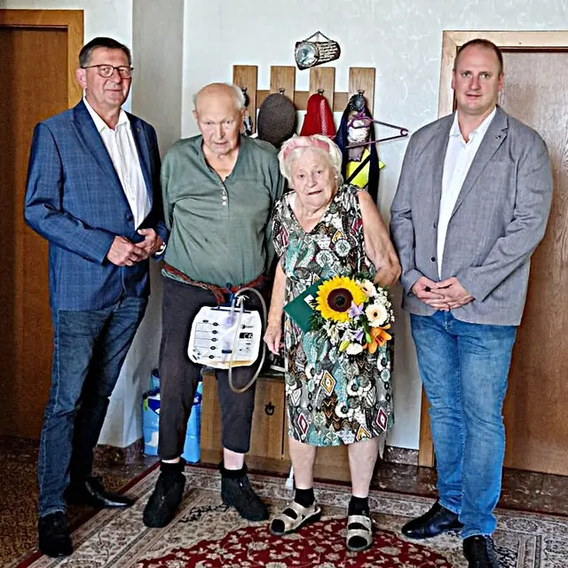 Maria Lakits aus Mönchmeierhof feierte ihren 85. Geburtstag. | Foto: Gemeinde Weiden bei Rechnitz
