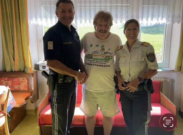 Martin Hobiger, Johann Hahn und Nicole Trappl. | Foto: Bezirkspolizeikommando Zwettl