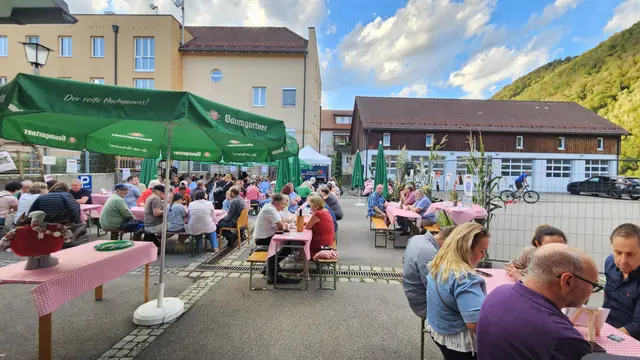 Das Weinfest war bestens besucht.