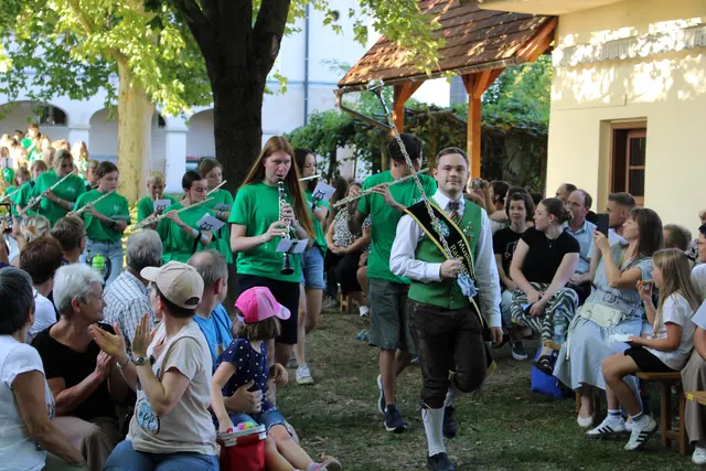 Die jungen Musikerinnen und Musiker begeisterten das Publikum in Mureck.
