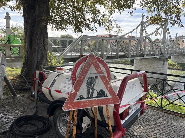 In Oberndorf bei Salzburg wird die Länderbrücke seit dem 7. September 2026 saniert | Foto: Emanuel Hasenauer