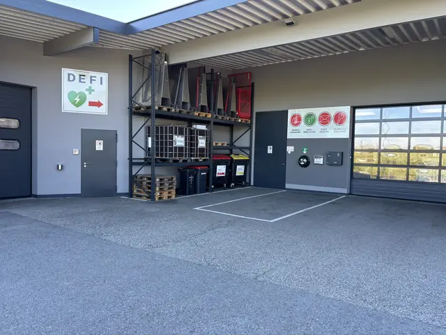 Standort des angebrachten Defibrillators | Foto: Haselberger GmbH