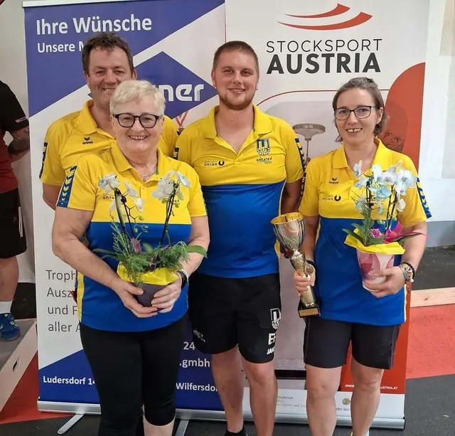 Das erfolgreiche Mixed-Team des GSC Liebenfels | Foto: GSC Liebenfels FB