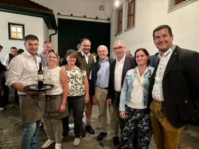 Auch beim Weingut Ruttenstock kam die Unterhaltung nicht zu kurz. | Foto: Markus Kahrer