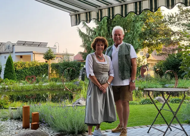 Daheim in Leibnitz: Nach zweijähriger Suche haben Ulla und Heinz Kugler das passende Haus in der Bezirksstadt gefunden. | Foto: Kugler