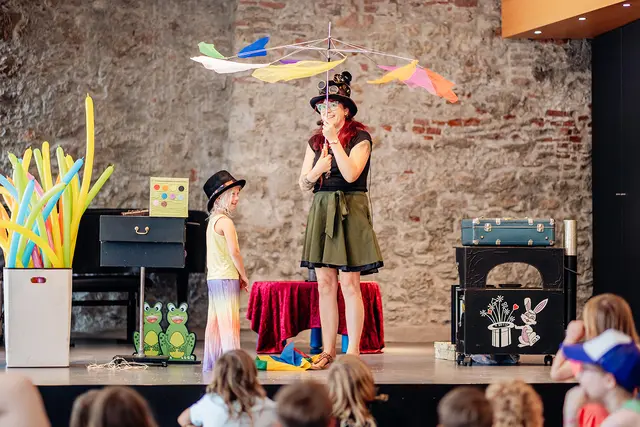 Magic Franky begeisterte die Kids. | Foto: Busy Shutters