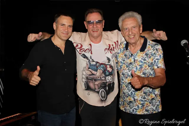 Markus Gaudriot, Robert Shumy und Rudi Staeger sorgten mit ihrer Leidenschaft zur Musik für Begeisterung im Publikum. 
