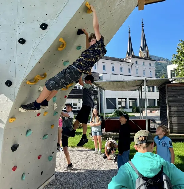 Während der "Erlebnisferien" konnten die Kinder nicht nur den Betrieb der Eltern kennenlernen, sondern hatten auch jede Menge Spaß. | Foto: Stift Admont