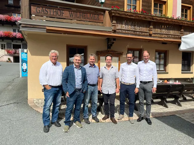Der Mascha Wirt in Liesing empfing den Wirtschaftslandesrat. | Foto: Büro Schuschnig