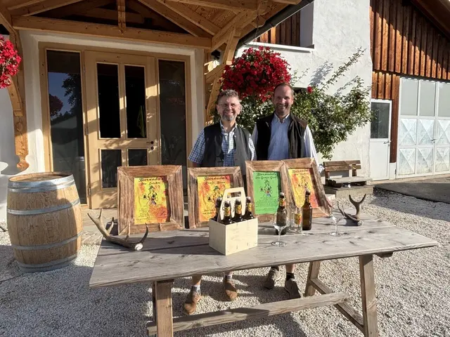 Bei der Beerenhütte in Guttaring findet der erste Bieranstich am 18. September um 16 Uhr statt. Christian Schimanski wird dazu Wildspezialitäten kredenzen. | Foto: MeinBezirk.at/Astrid Siebert
