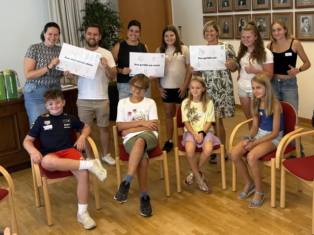 Ein knackiges Programm hatten die Kinder
beim ersten UNICEF-Kinderworkshop zu stemmen, begleitet von Selina Burgstaller und Mathias Rosenberger von der Landentwicklung Steiermark und von den beiden Audit-Assistentinnen der Stadtgemeinde Deutschlandsberg, nämlich Elke Krois und Julia Müller Reinisch. | Foto: MeinBezirk/Susanne Veronik