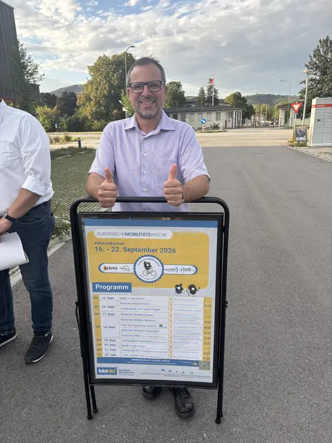 Mobilitätsstadtrat Martin Hofbauer aus Mautern | Foto: sg