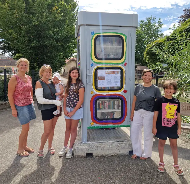 Die Bücherzelle in Sigmundsherberg erstrahlt in neuem Glanz. | Foto: Gemeinde Sigmundsherberg