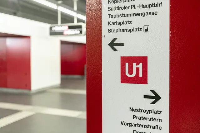Ein Rettungseinsatz bei der U1 im Haltestellenbereich Donauinsel sorgt am Dienstagvormittag für Verzögerungen. (Symbolfoto) | Foto: Manfred Helmer / Wiener Linien