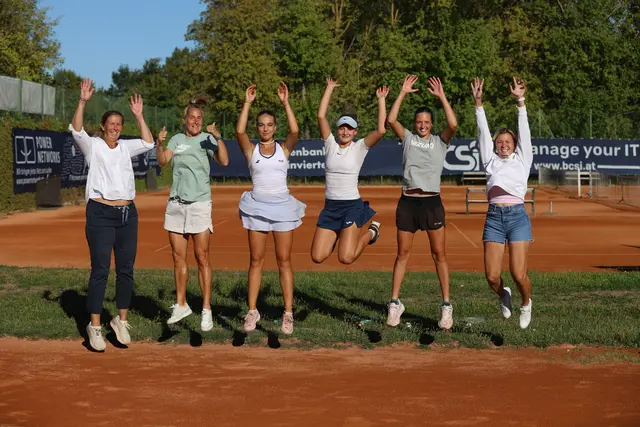Barbara Fetter (Mannschaftsführerin), Marlena Metzinger, Amila Crnovrsanin, Nicole Loibl, Tereza Stepankova, Greta Fenyves | Foto: Klaus Kaweczka