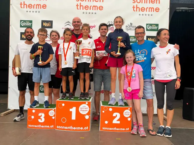 Family Run in Lutzmannsburg: Natalia Steiger-Rauth holte sich den Sieg über 5,1 Kilometer. | Foto: LMB