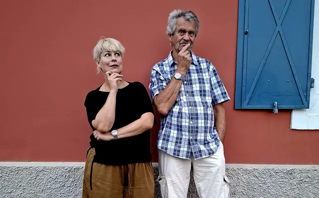 Marlen und Walter Sabetzer stellen gemeinsam in Deutschlandsberg aus.