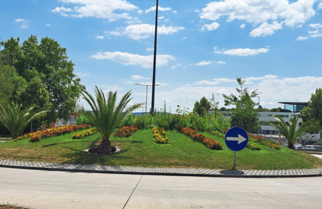 Hartberg erhielt vier Floras.  | Foto: Blumenschmuckteam
