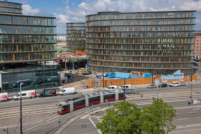 Ein Gleisschaden im Bereich der Haltestelle Quartier Belvedere sorgt am frühen Dienstagnachmittag für Probleme bei der Bim-Linie D. (Archiv) | Foto: Wiener Linien/ Manfred Helmer