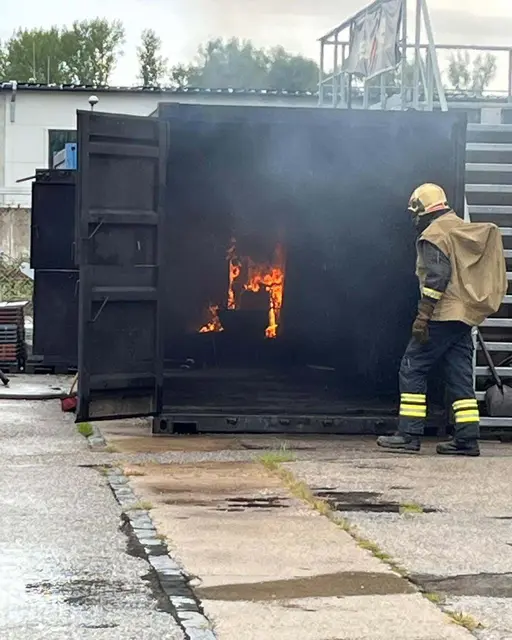 Brandbekämpfung | Foto: FF Vitis