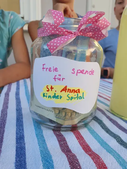 Die Spende kam dem St. Anna Kinderspital zugute. | Foto: Privat