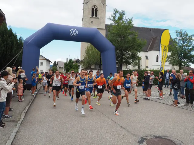 Der Tagessieg ging an Markus Lemp (Nummer 9).  | Foto: ULC Gampern/Alex Gehmaier
