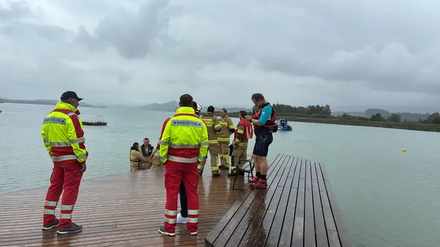Am heutigen 9. September 2026 kam es zum Sucheinsatz der Wasserrettung beim Strandbad in Seekirchen am Wallersee. | Foto: Wasserrettung LV Salzburg