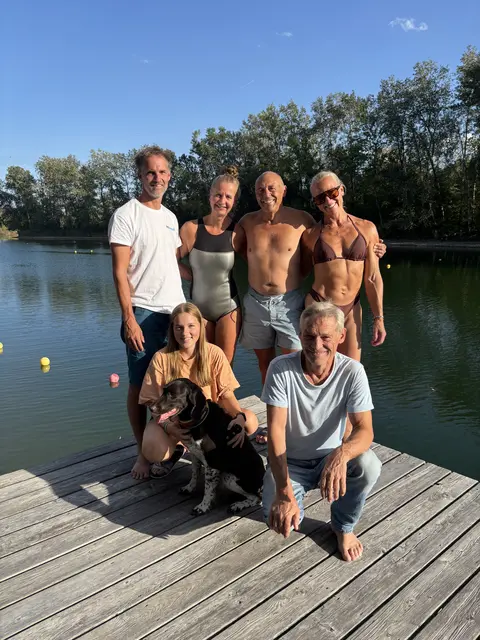 Thomas, Iris, Bernd, Therese, vorne: Elise, Bernhard. | Foto: Victoria Edlinger